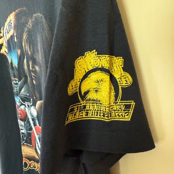 Harley Davidson "A WAY OF LIFE"/STURGIS CLASSIC 3D Emblem T-Shirt XL  - Picture 3 of 4